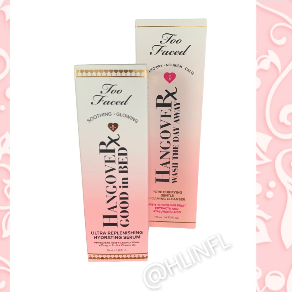 💖 BNIB! TOO FACED Cleanser + Serum Set 💖